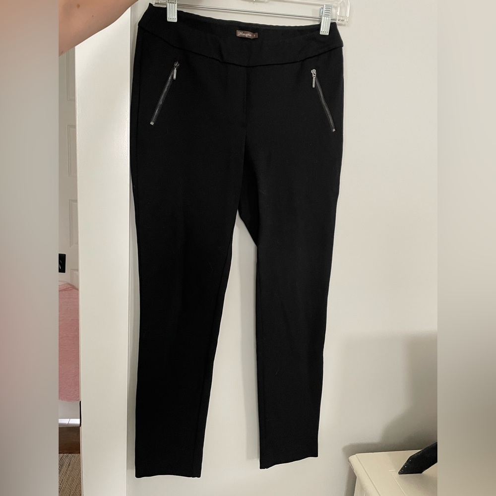J McLaughlin Black Ankle Length Pants - size 0
